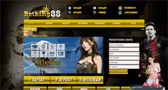 Desktop Screenshot of betking88.com