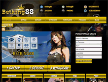Tablet Screenshot of betking88.com